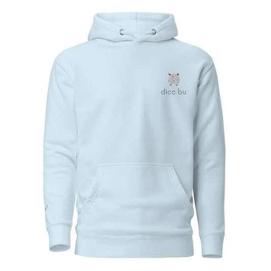 Dicc Bu Embroidered Premium Unisex Hoodie - chucklecouture co.