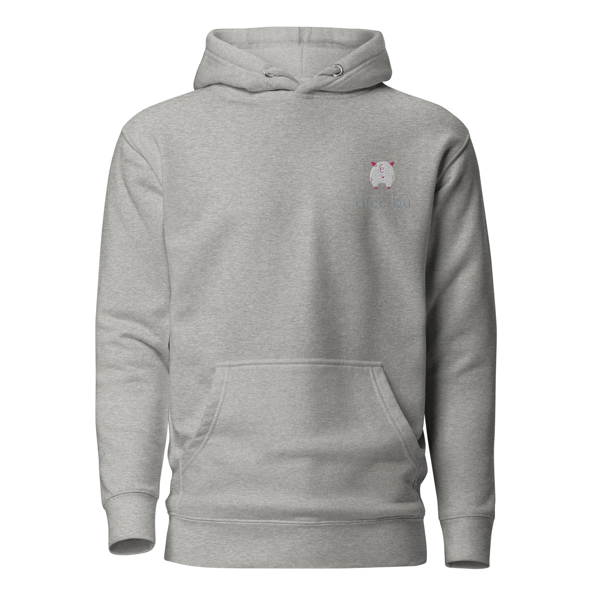 Dicc Bu Embroidered Premium Unisex Hoodie - chucklecouture co.