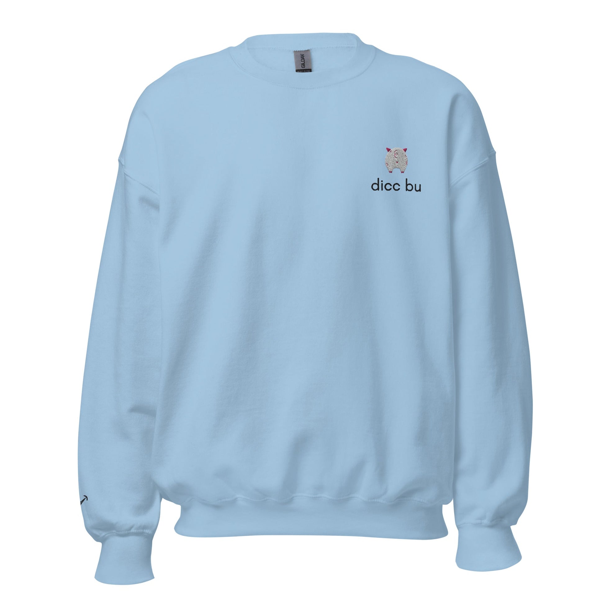 Dicc Bu Embroidered Unisex Sweatshirt - chucklecouture co.