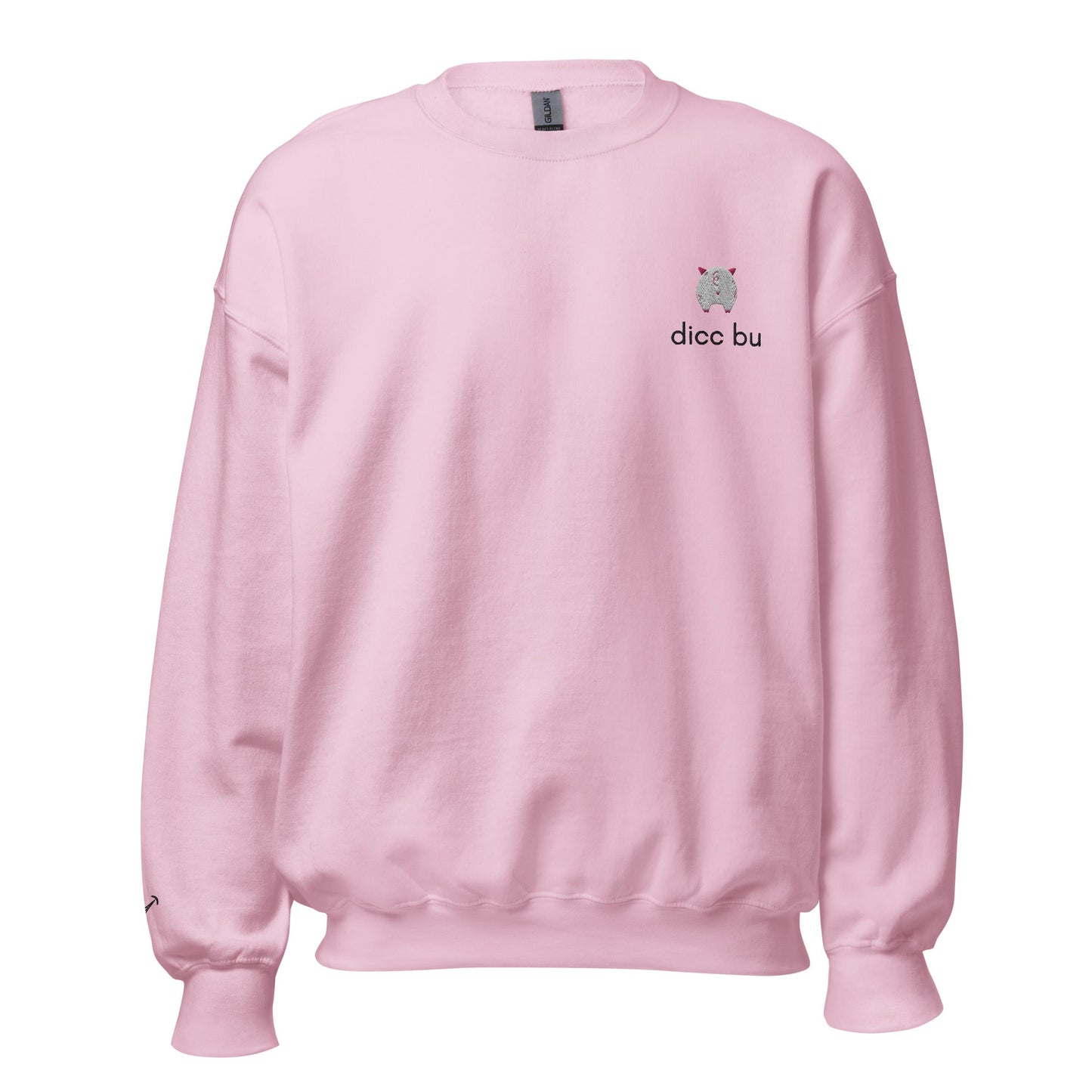 Dicc Bu Embroidered Unisex Sweatshirt - chucklecouture co.