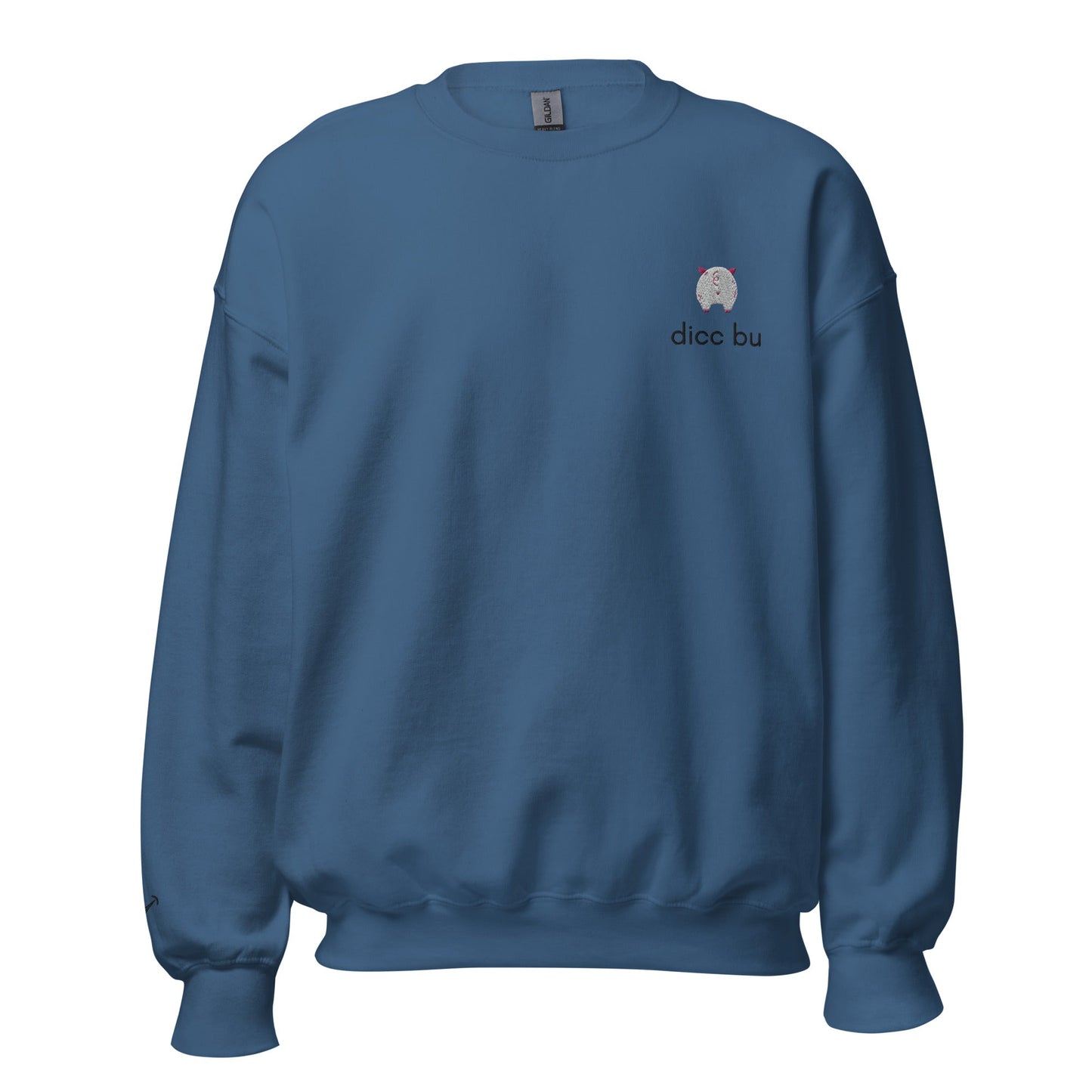 Dicc Bu Embroidered Unisex Sweatshirt - chucklecouture co.