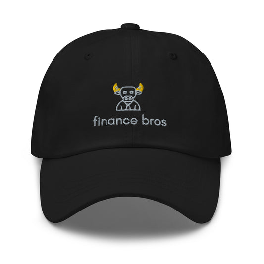 Finance Bros Embroidered Classic Hat - chucklecouture co.