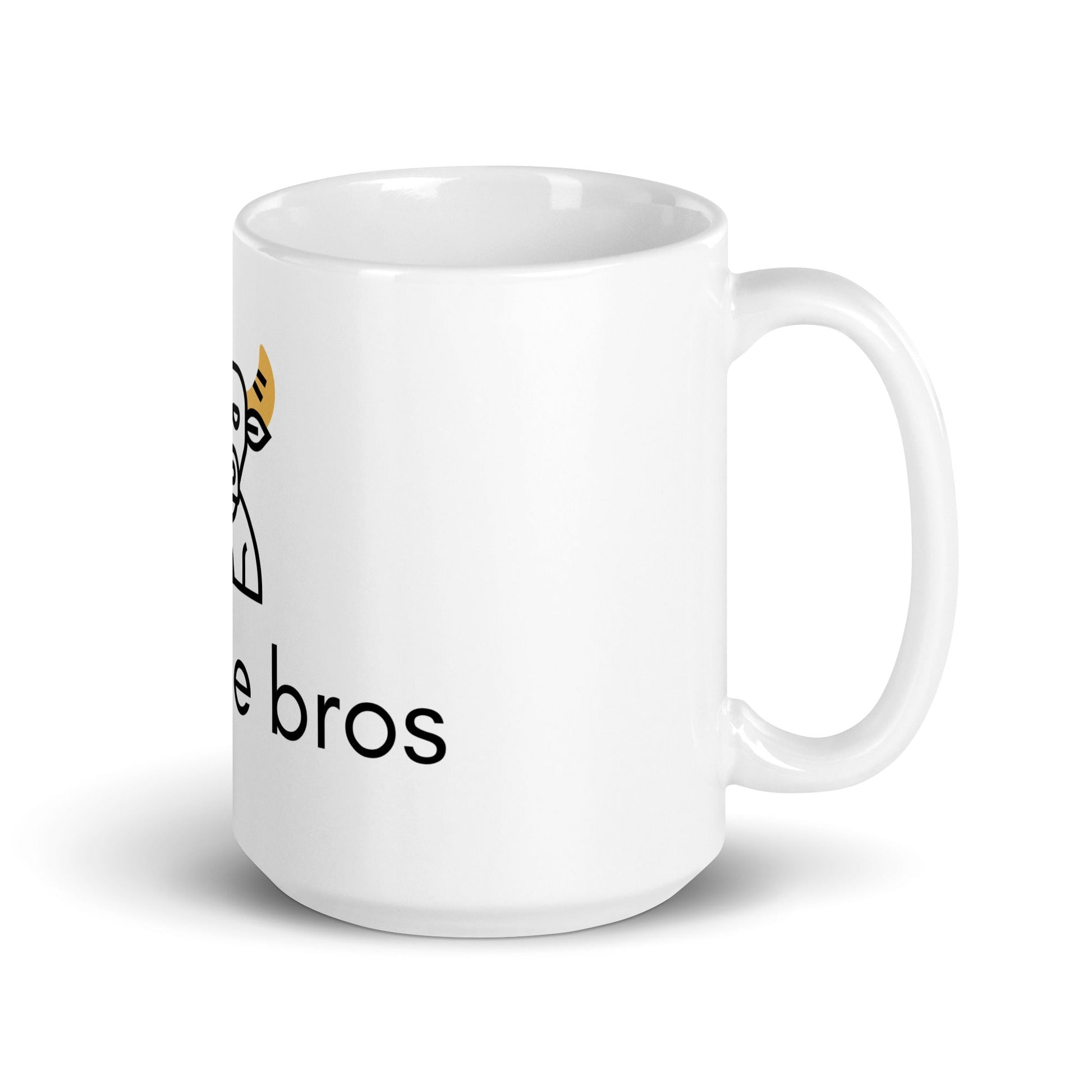 Finance Bros White glossy mug - chucklecouture co.