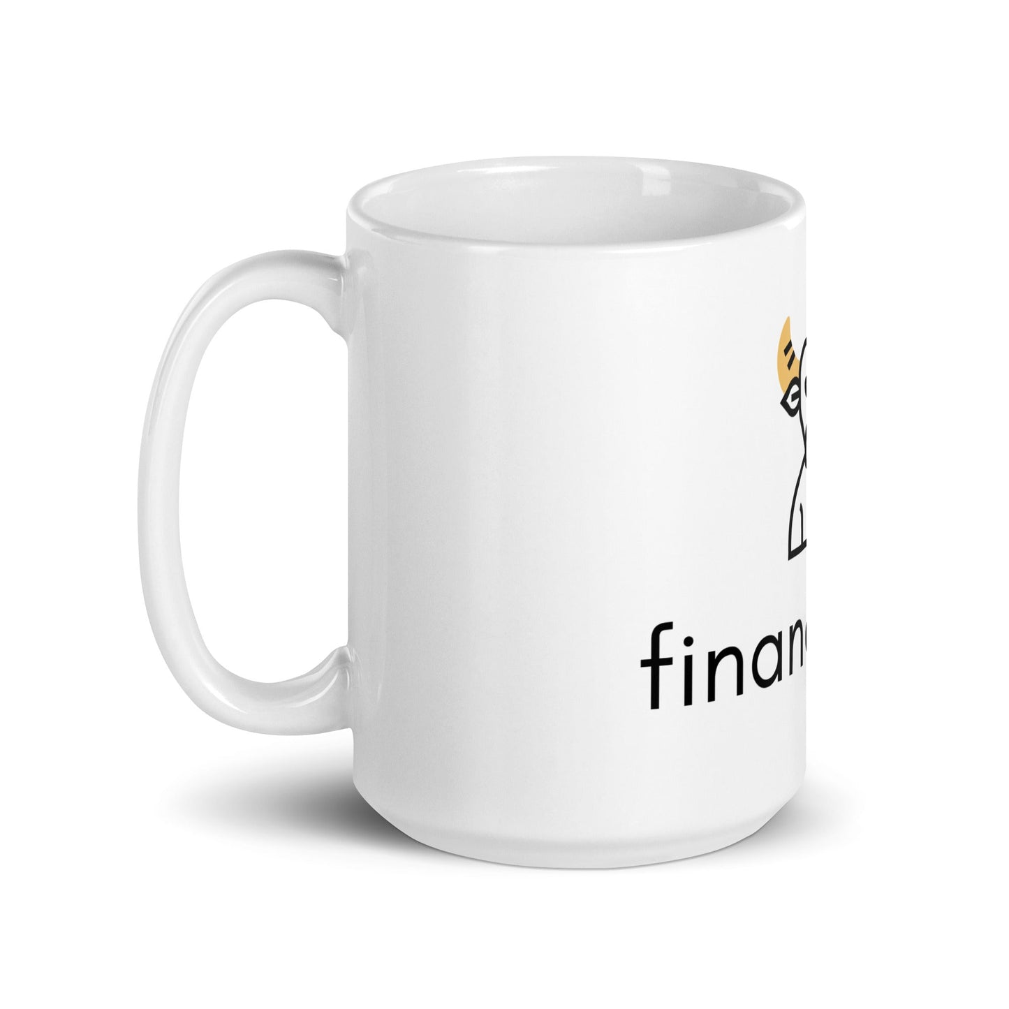 Finance Bros White glossy mug - chucklecouture co.