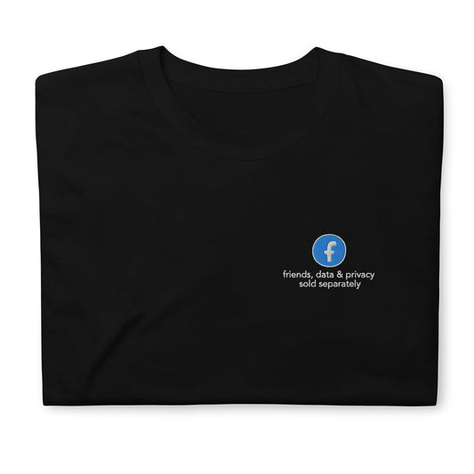 Friends Data Privacy Short-Sleeve Unisex T-Shirt - chucklecouture co.