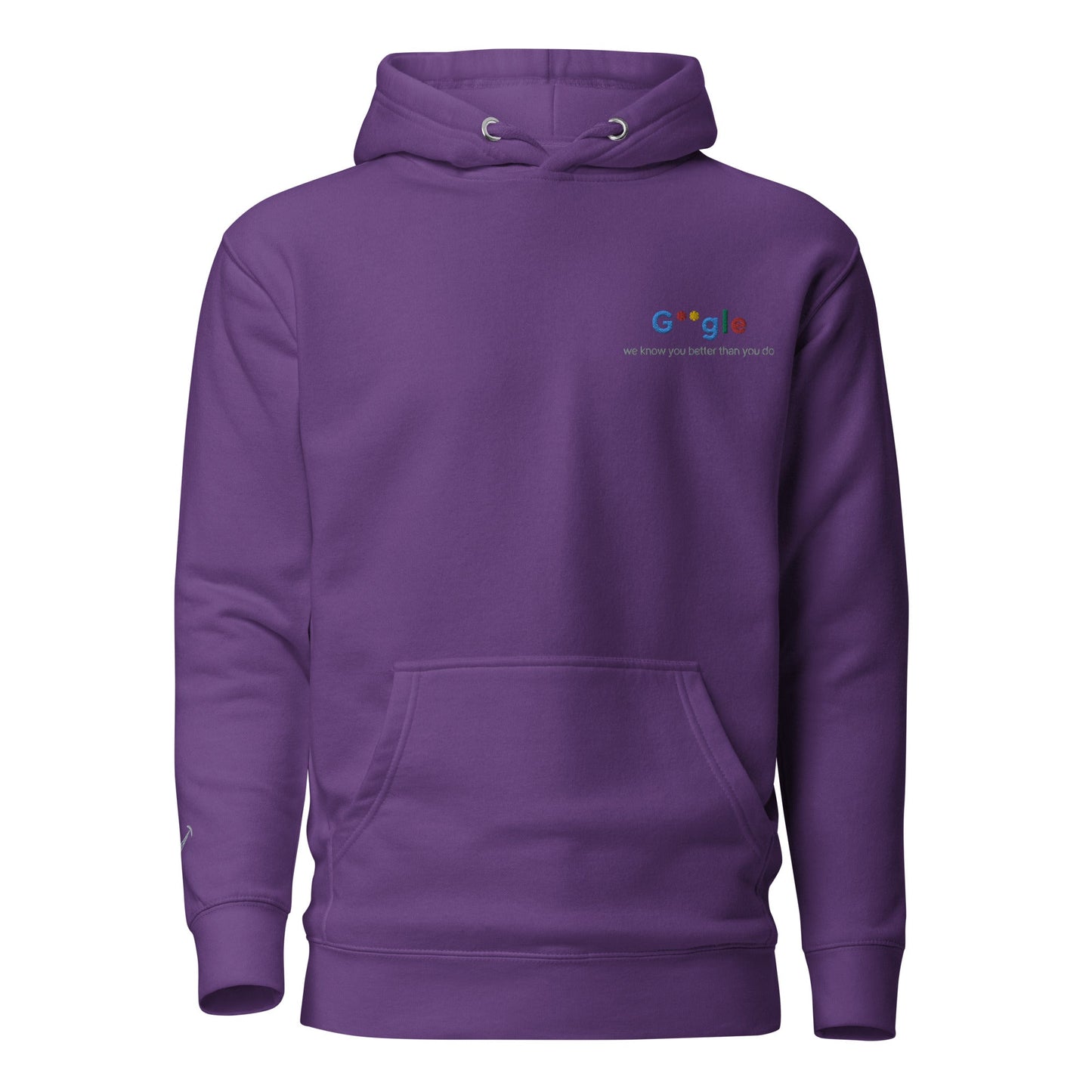 Go*gle Embroidered Unisex Hoodie - chucklecouture co.