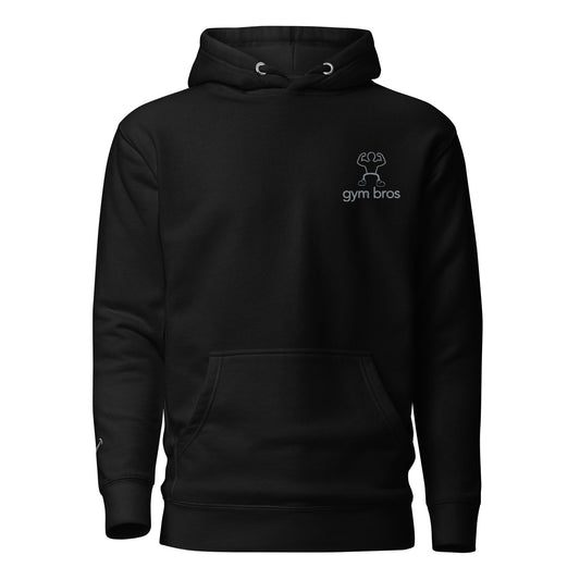 Gym Bros Embroidered Unisex Hoodie - chucklecouture co.