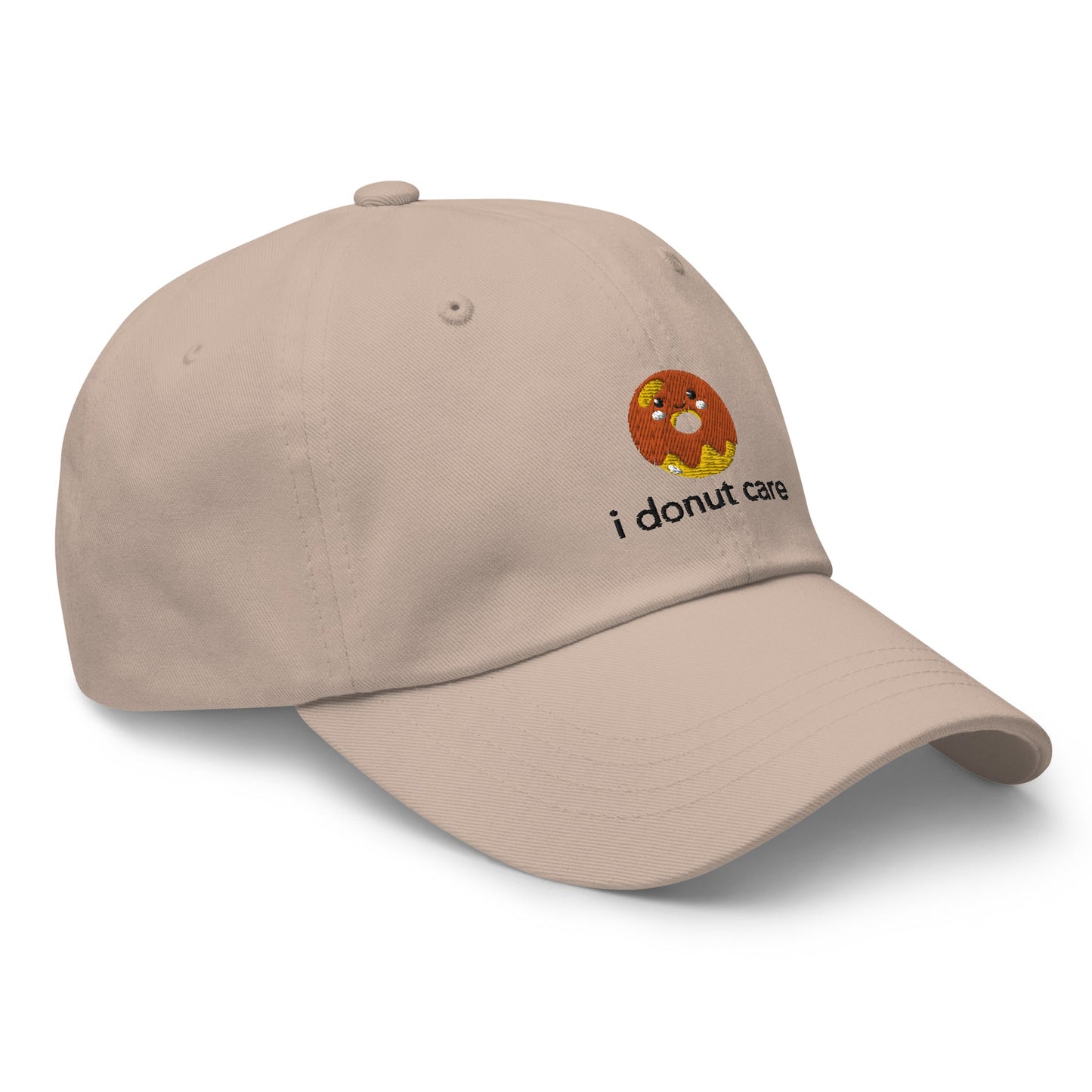 I Donut Care Classic Embroidered Classic Hat - chucklecouture co.