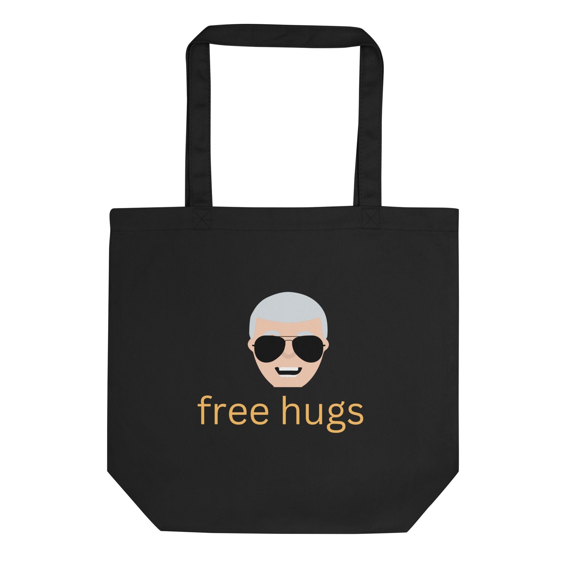 Joe Free Hugs Printed Eco Tote Bag - chucklecouture co.