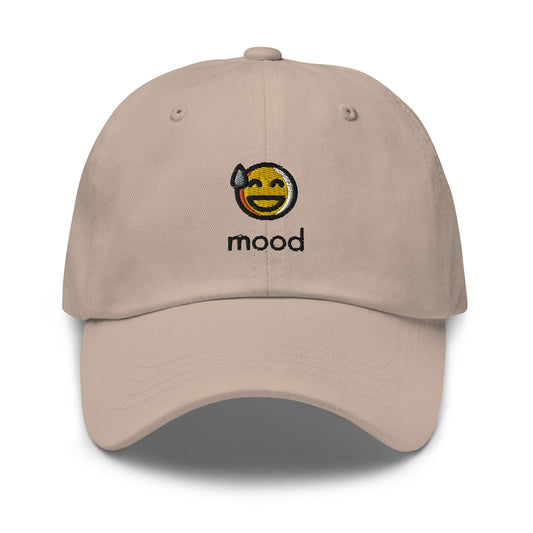 Laughing Mood Embroidered Classic Hat - chucklecouture co.