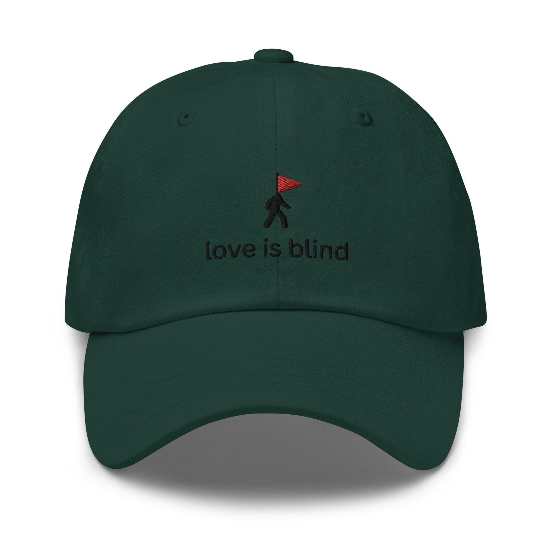 Love Is Blind Embroidered Classic Hat - chucklecouture co.