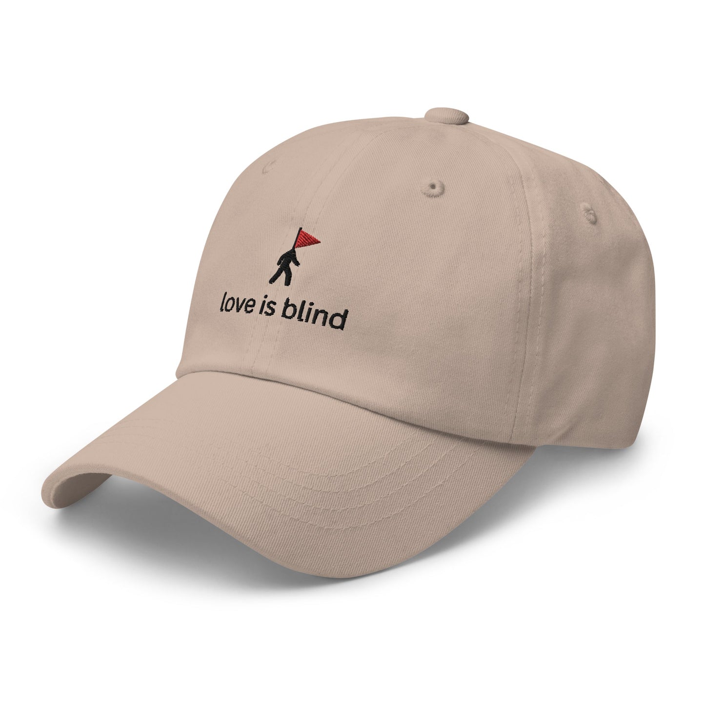 Love Is Blind Embroidered Classic Hat - chucklecouture co.