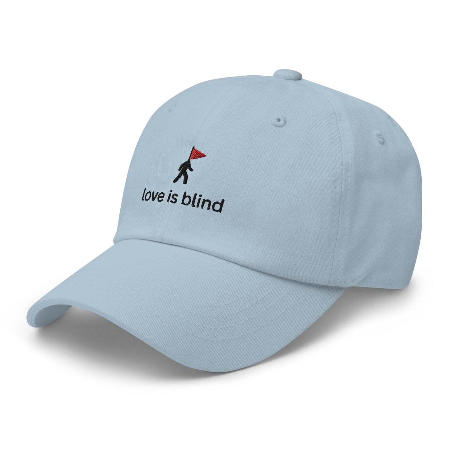 Love Is Blind Embroidered Classic Hat - chucklecouture co.