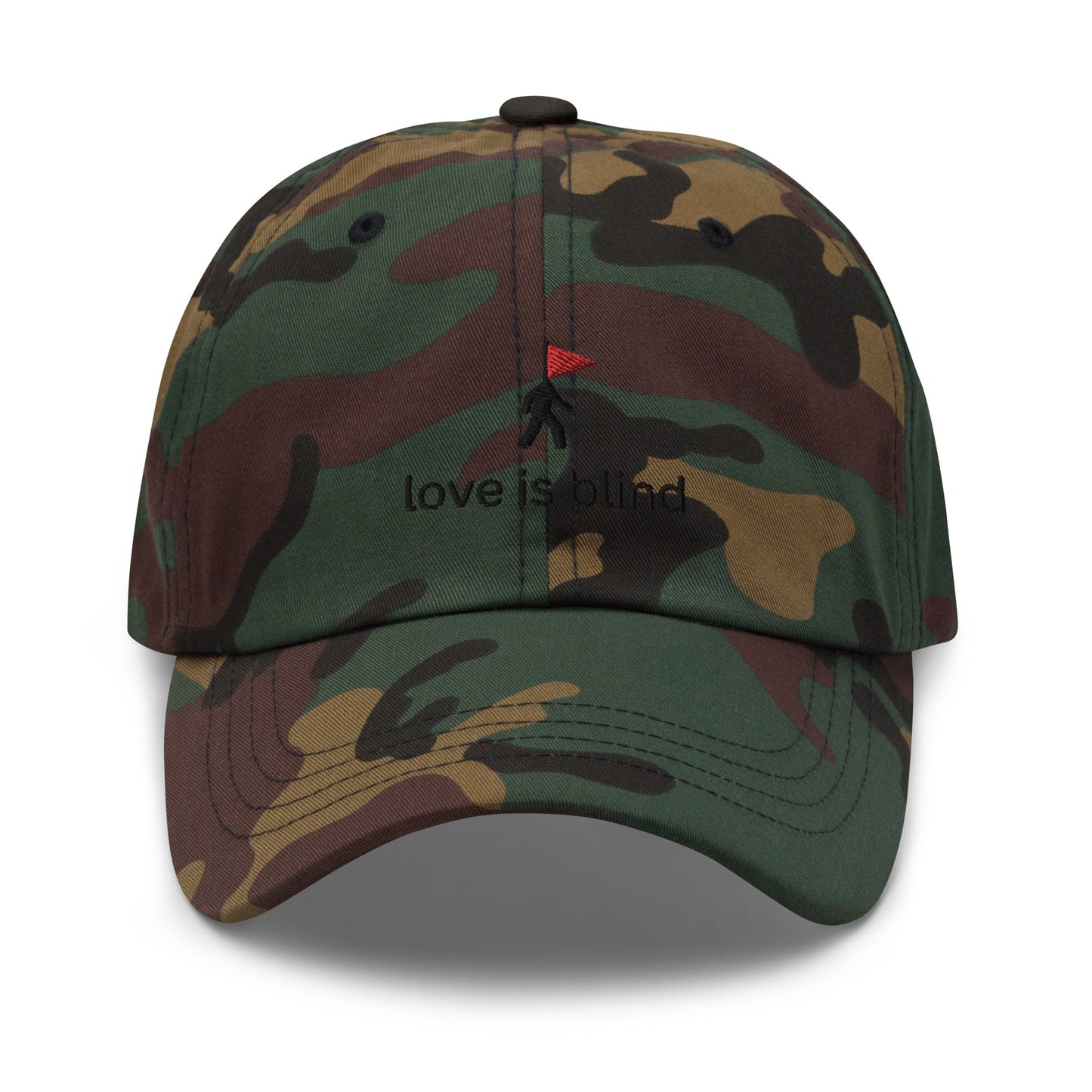 Love Is Blind Embroidered Classic Hat - chucklecouture co.