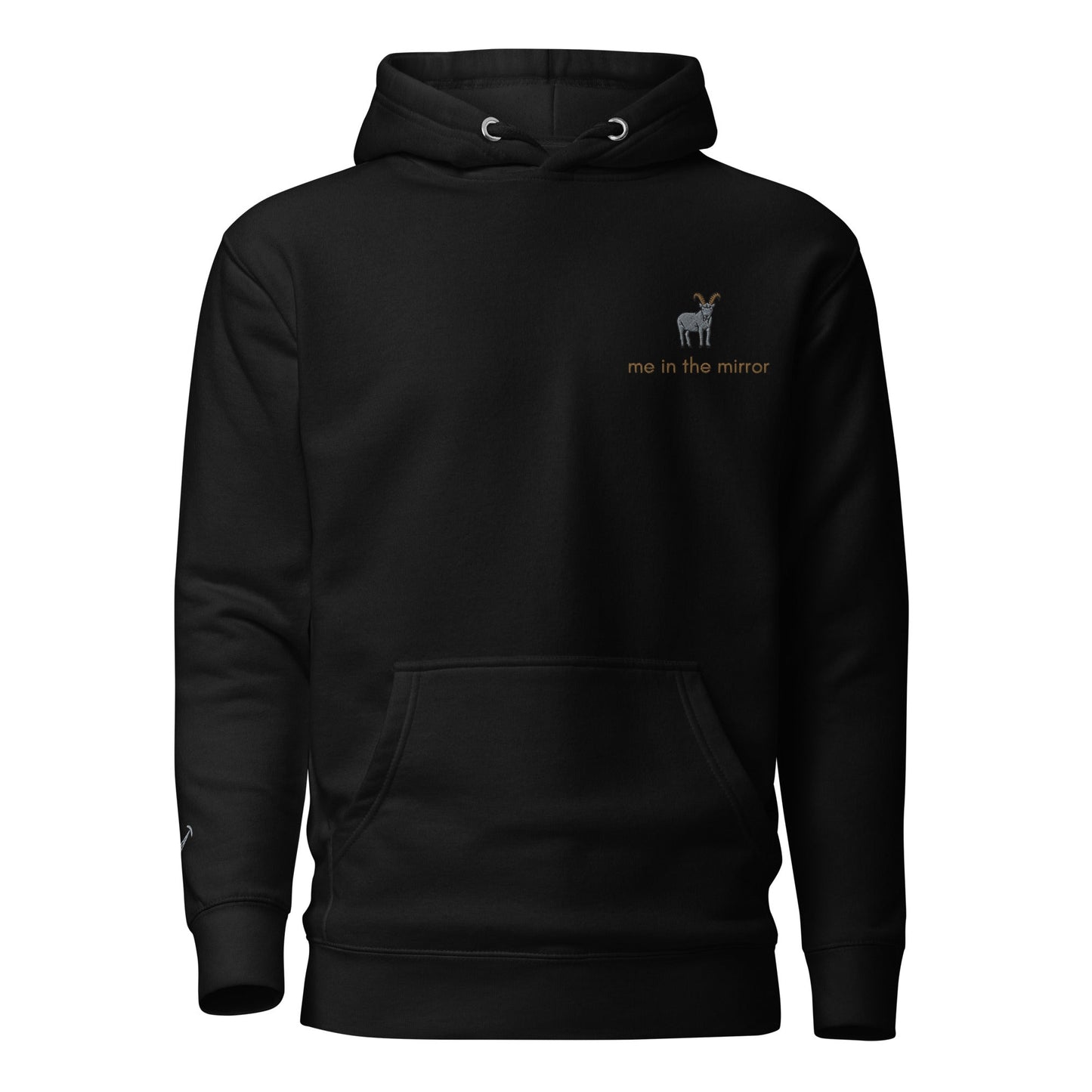 Me In The Mirror Embroidered Unisex Hoodie - chucklecouture co.