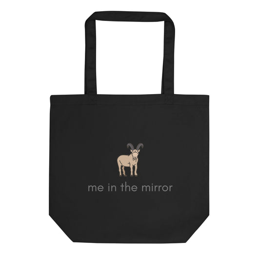 Me In The Mirror Printed Eco Tote Bag - chucklecouture co.