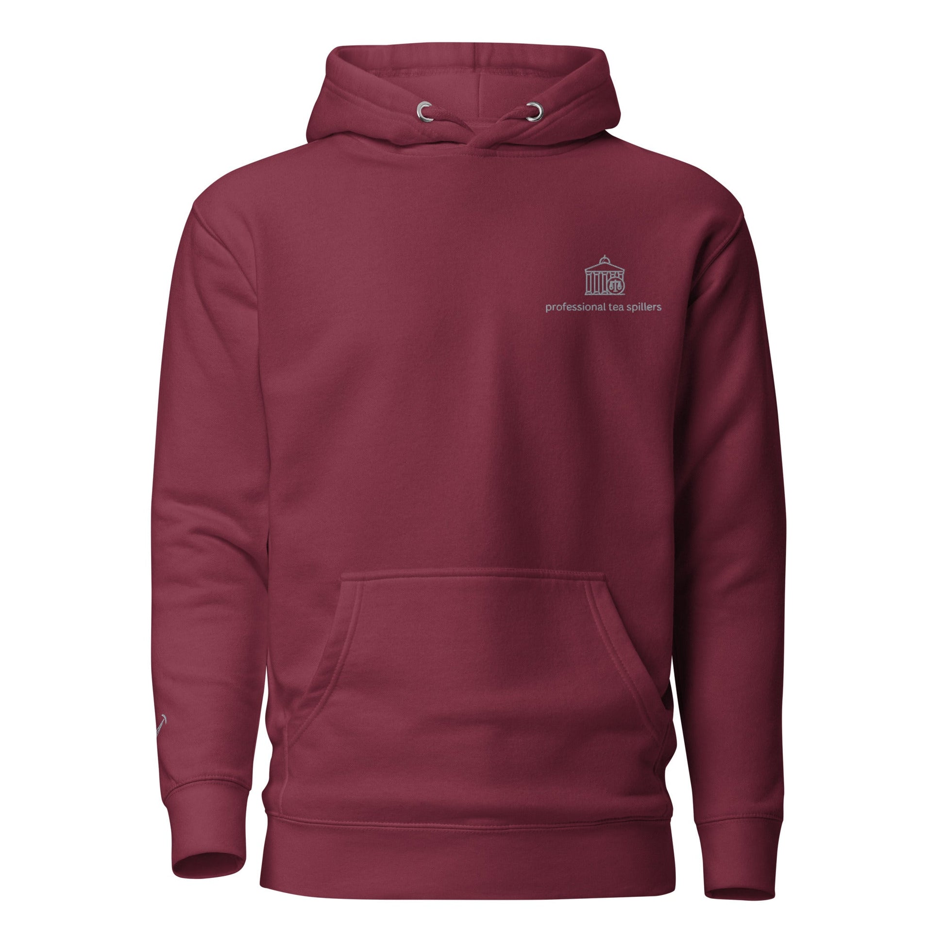 Professional Tea Spillers Embroidered Unisex Hoodie - chucklecouture co.