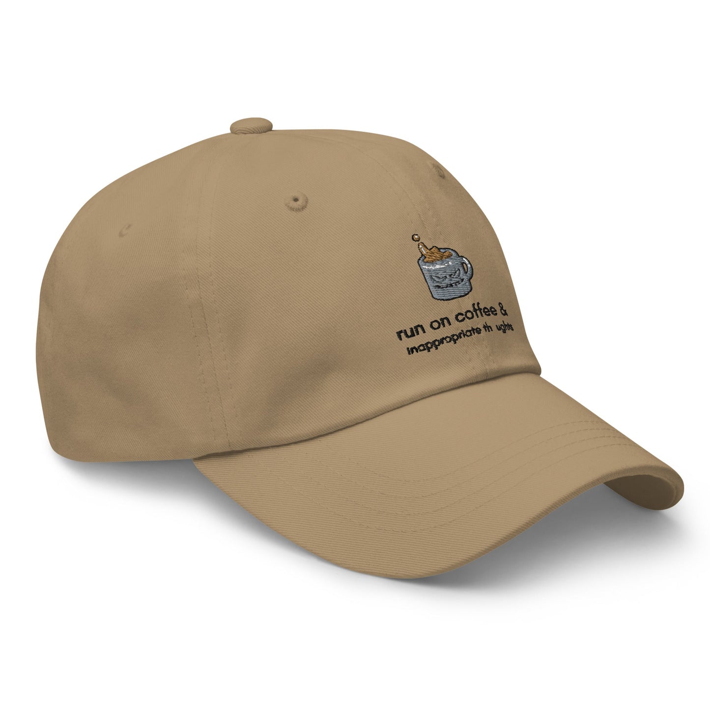 Run On Coffee Classic Hat - chucklecouture co.