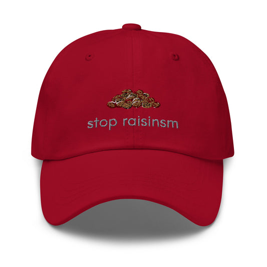 Stop Raisinsm Embroidered Classic Hat - chucklecouture co.