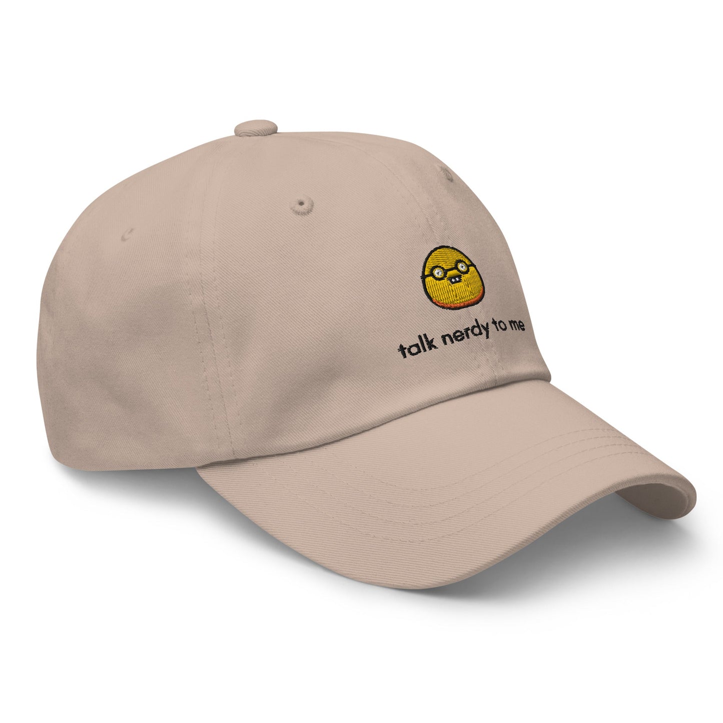 Talk Nerdy To Me Embroidered Classic Hat - chucklecouture co.