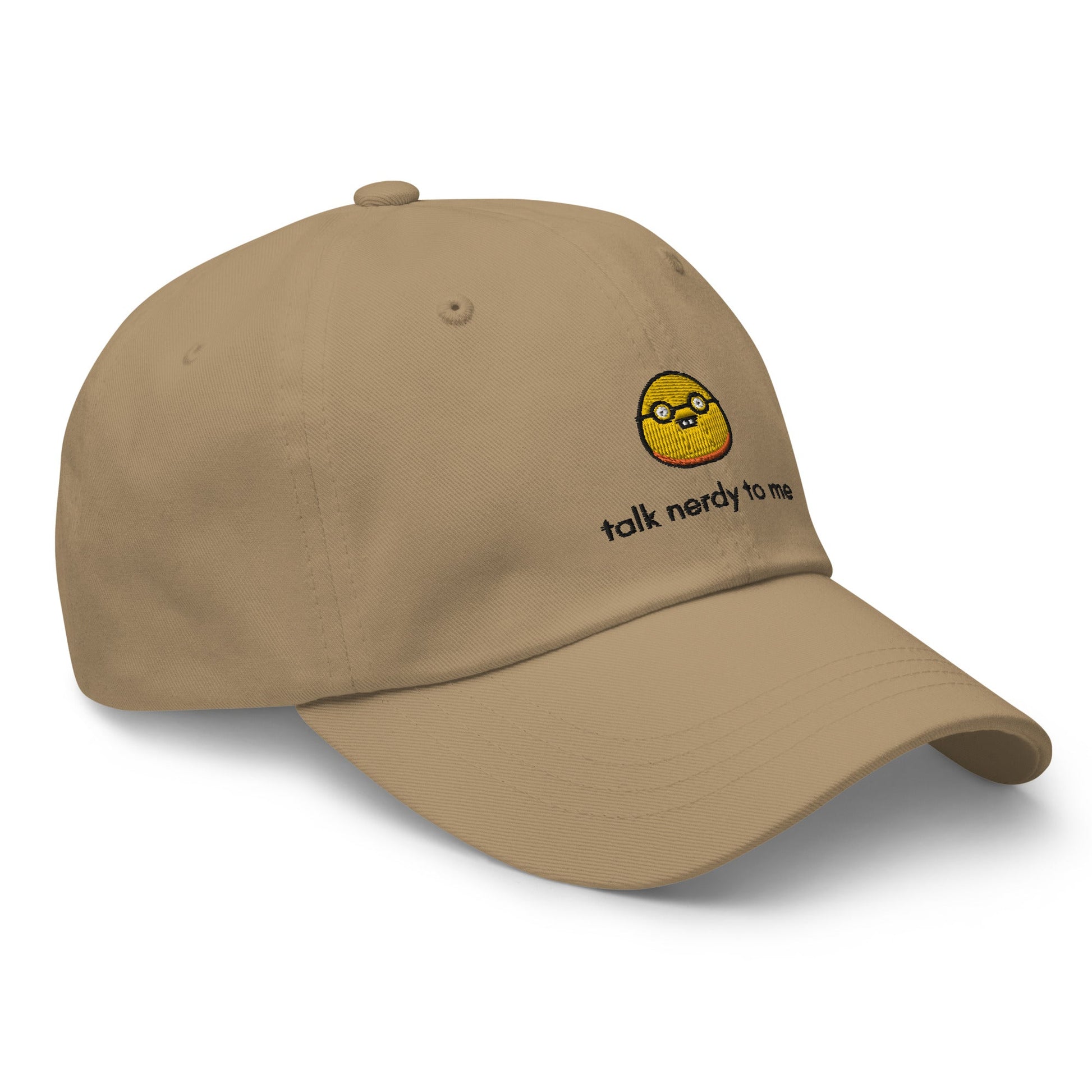 Talk Nerdy To Me Embroidered Classic Hat - chucklecouture co.