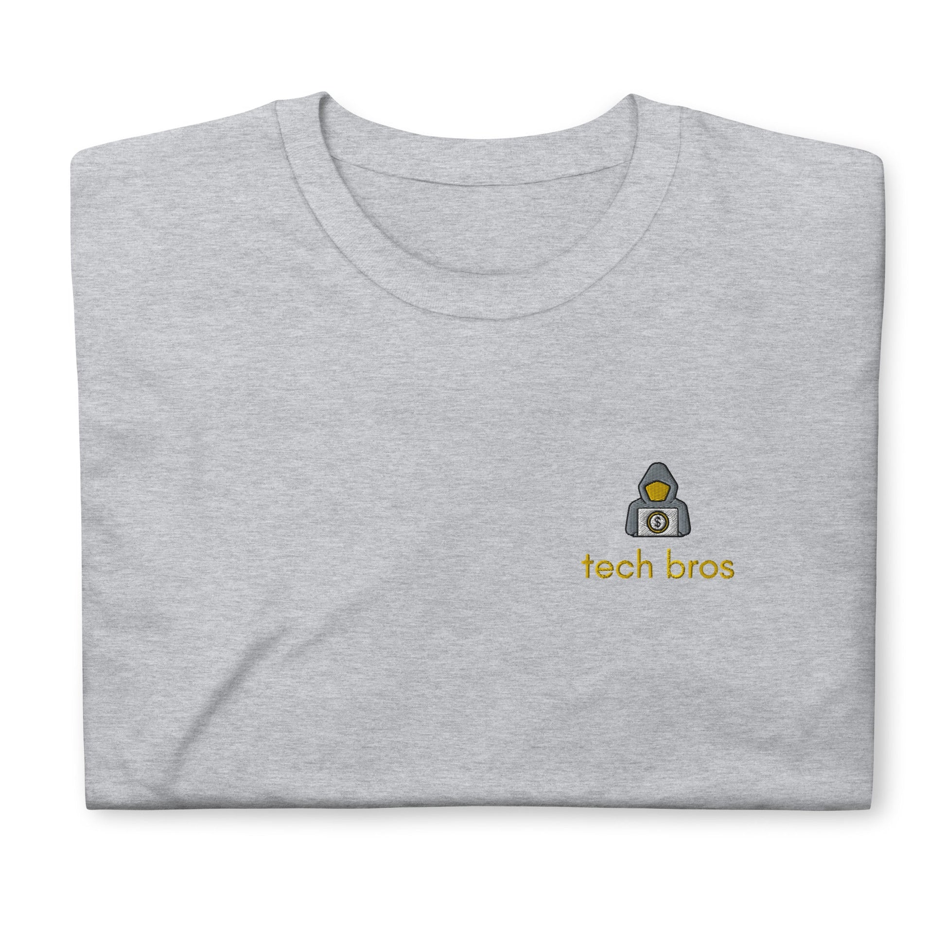 Tech Bros Embroidered Short-Sleeve Unisex T-Shirt - chucklecouture co.