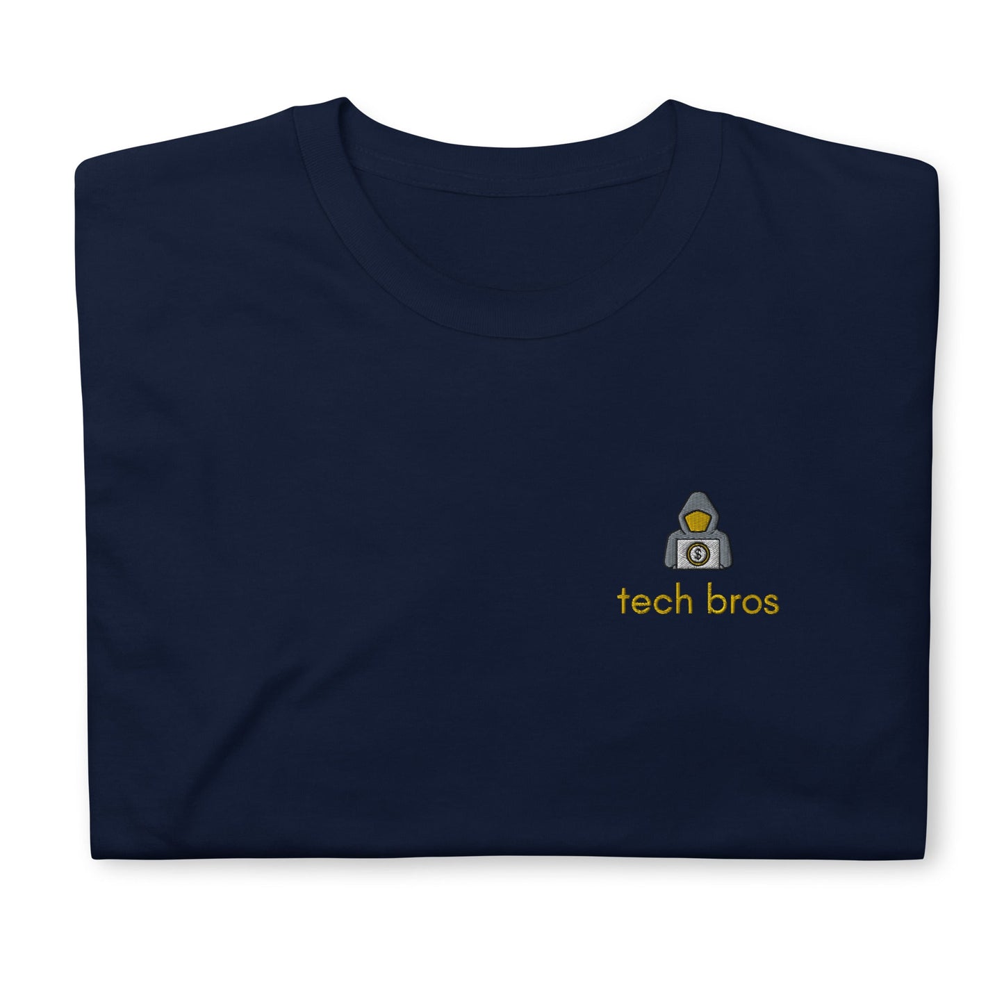 Tech Bros Embroidered Short-Sleeve Unisex T-Shirt - chucklecouture co.