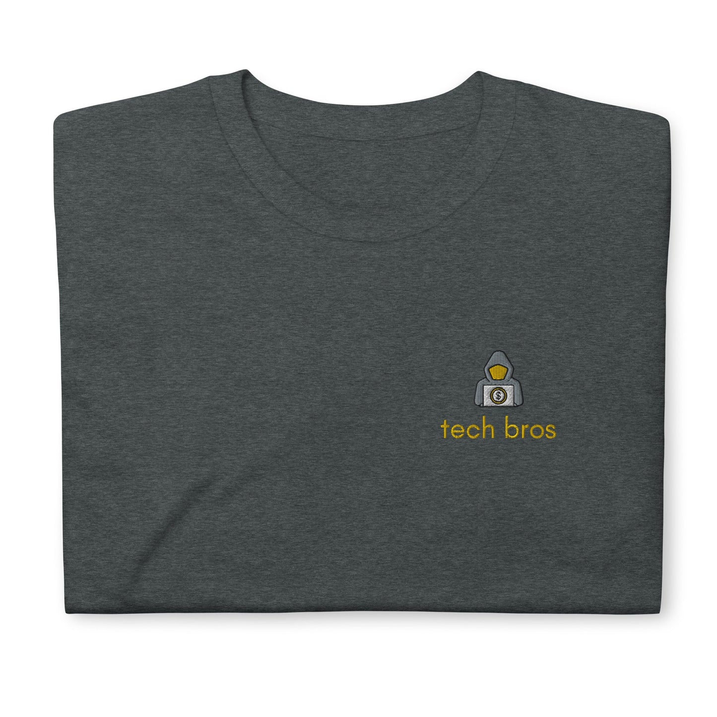 Tech Bros Embroidered Short-Sleeve Unisex T-Shirt - chucklecouture co.