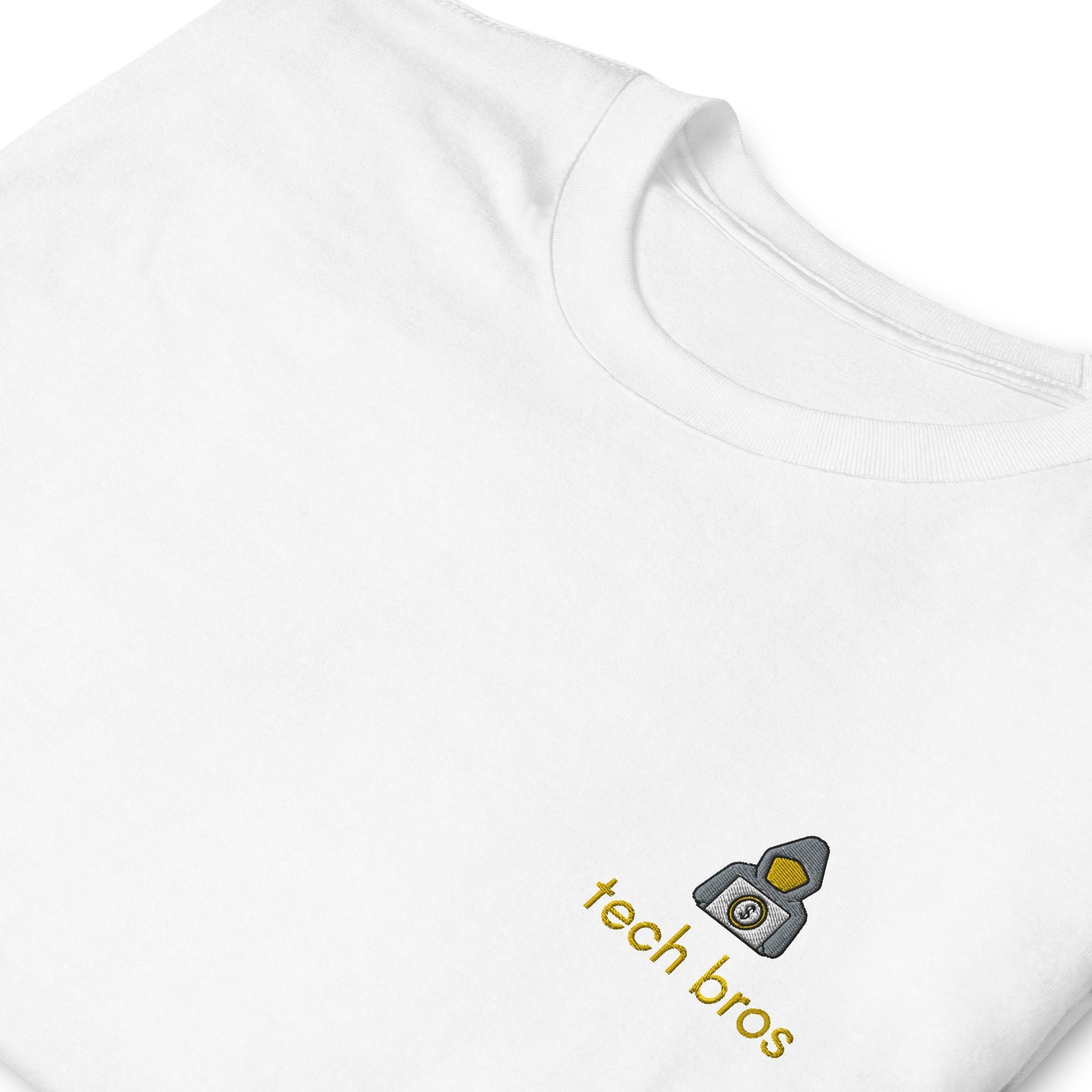 Tech Bros Embroidered Short-Sleeve Unisex T-Shirt - chucklecouture co.