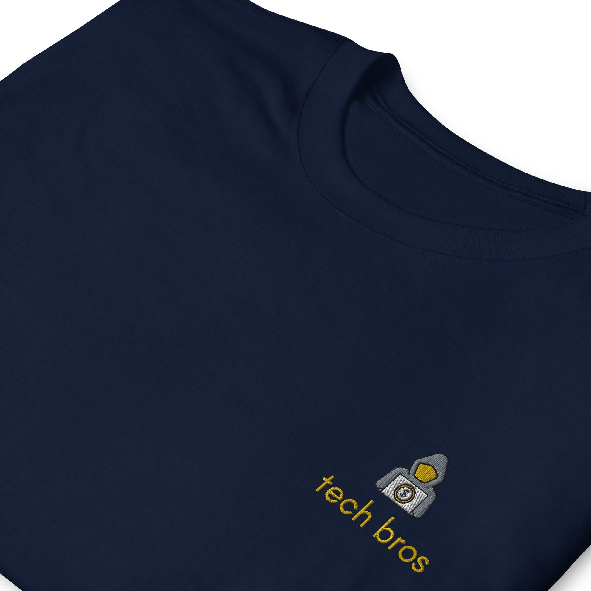 Tech Bros Embroidered Short-Sleeve Unisex T-Shirt - chucklecouture co.