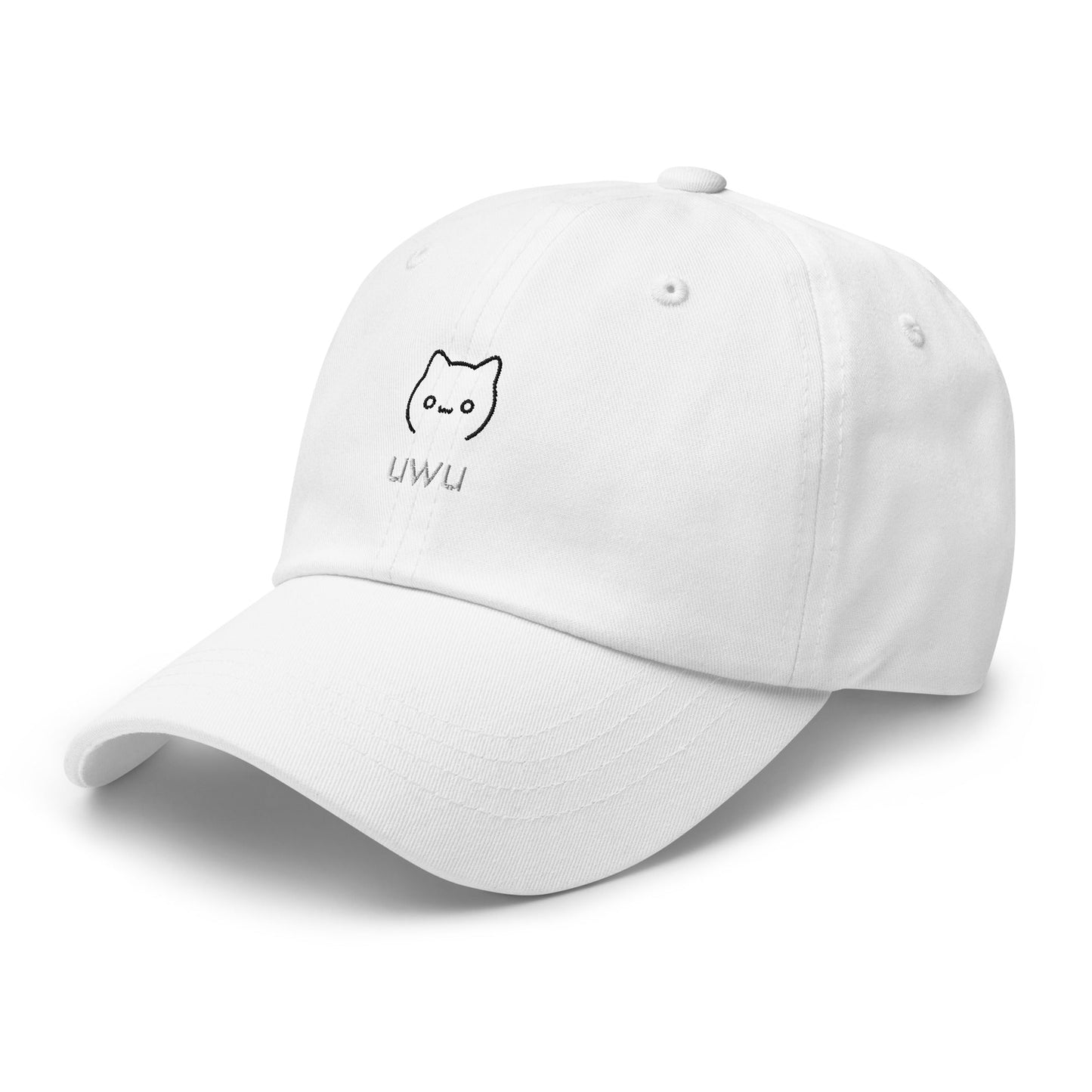 UwU Embroidered Classic Hat - chucklecouture co.