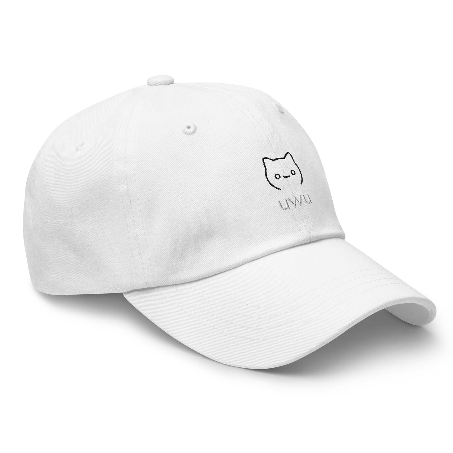 UwU Embroidered Classic Hat - chucklecouture co.