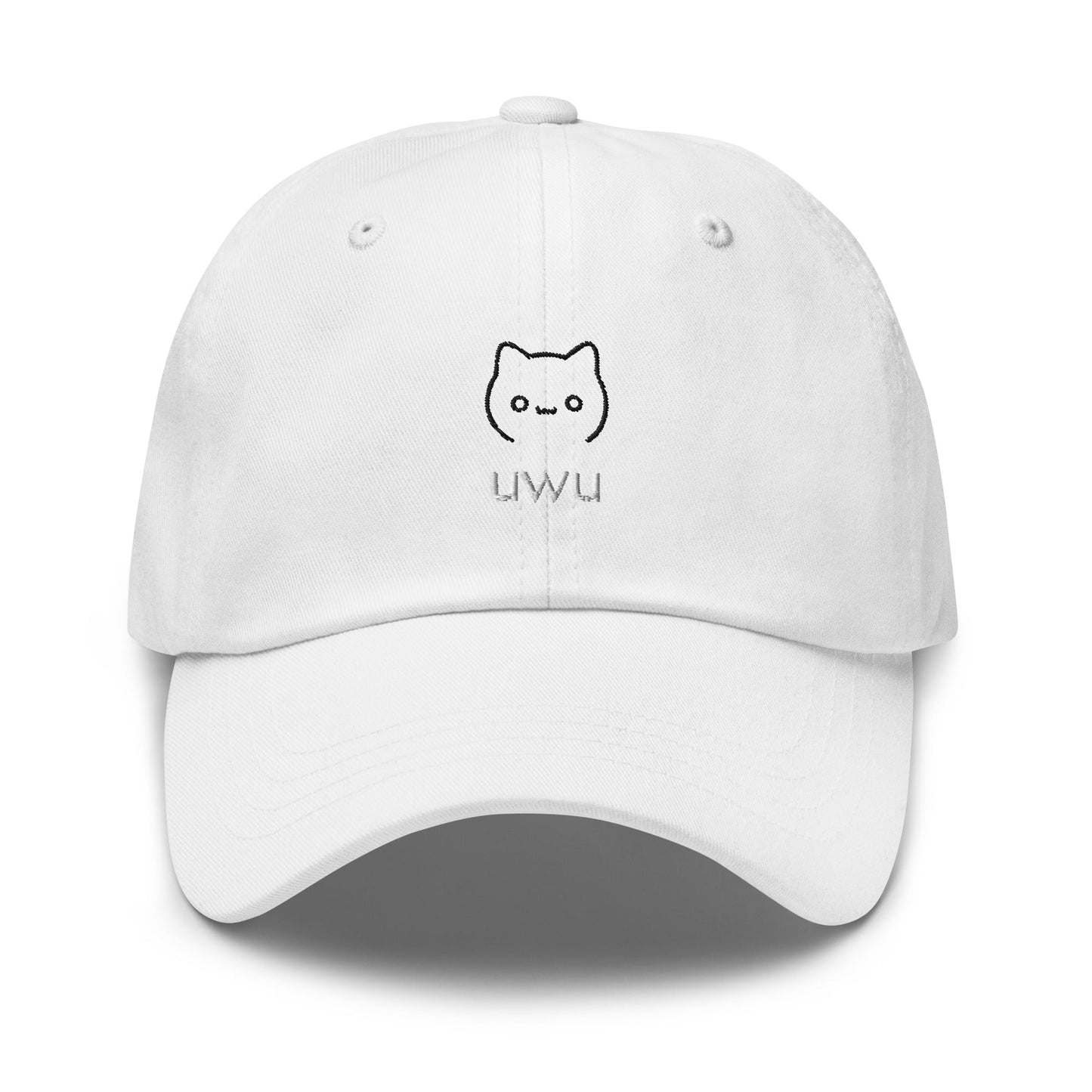 UwU Embroidered Classic Hat - chucklecouture co.