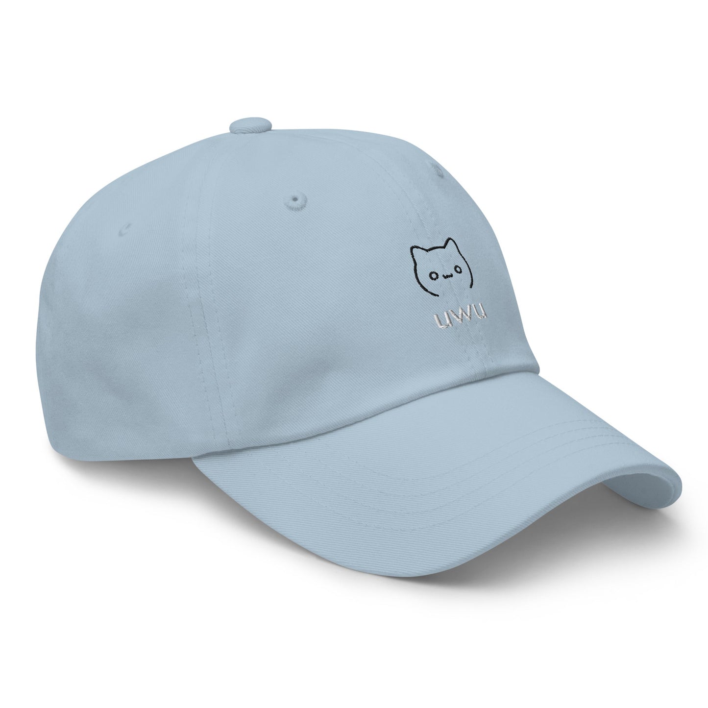 UwU Embroidered Classic Hat - chucklecouture co.