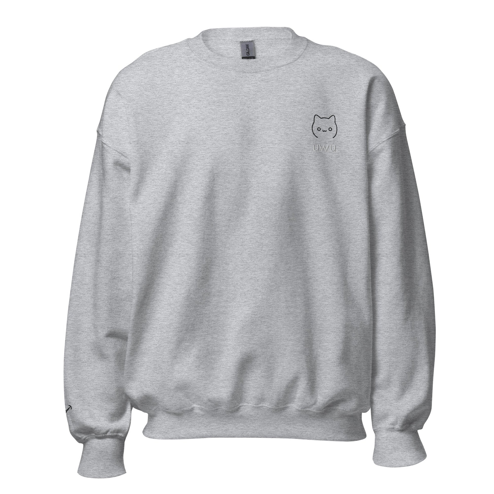 UwU Embroidered Unisex Sweatshirt - chucklecouture co.