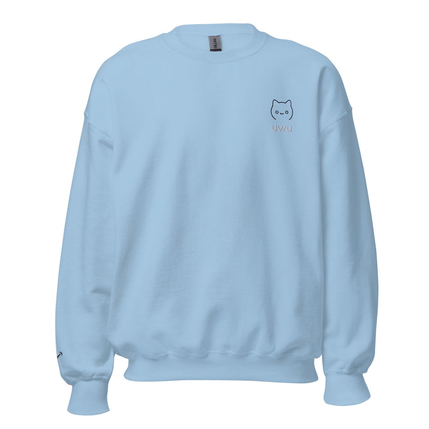 UwU Embroidered Unisex Sweatshirt - chucklecouture co.