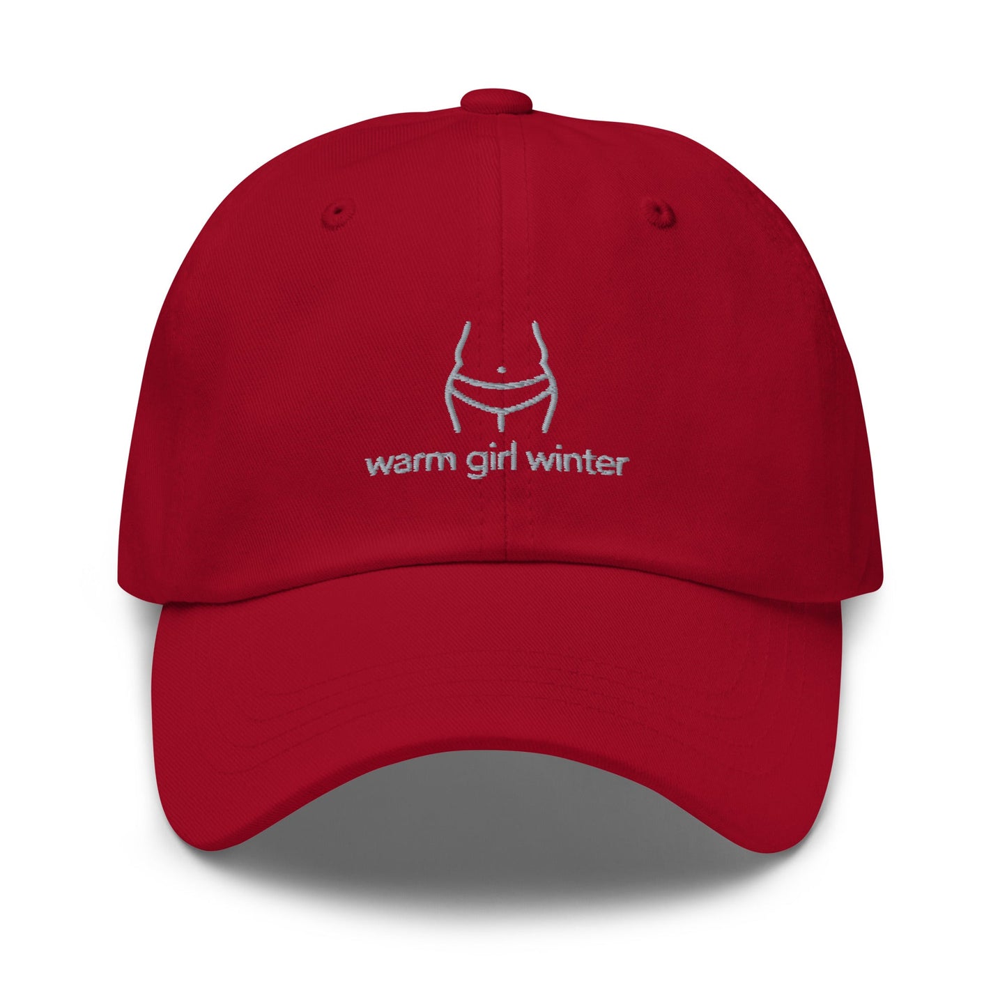 Warm Girl Winter Embroidered Classic Hat - chucklecouture co.