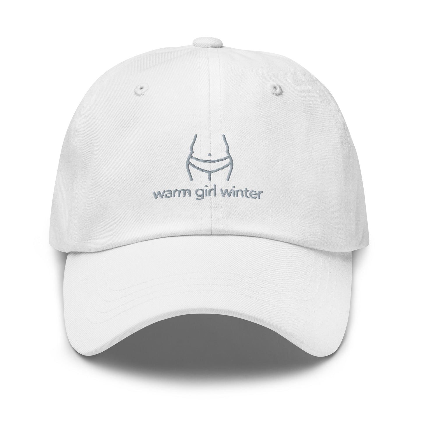 Warm Girl Winter Embroidered Classic Hat - chucklecouture co.