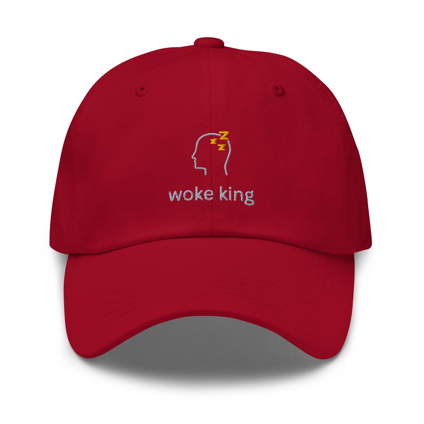 Woke King Embroidered Dad Hat - chucklecouture co.